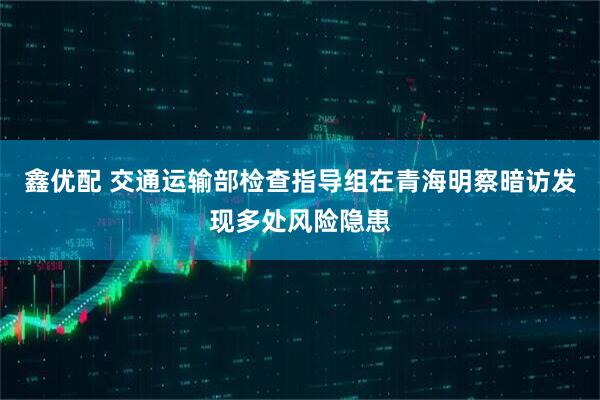 鑫优配 交通运输部检查指导组在青海明察暗访发现多处风险隐患